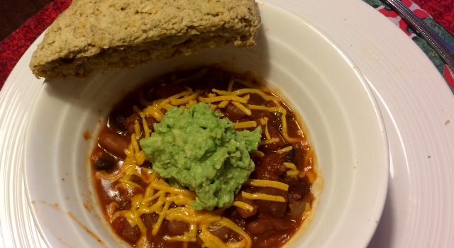 Plant Based Bean Chili: Grand-kid Approved